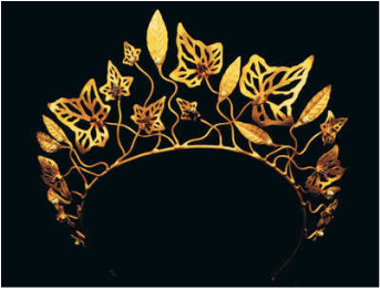 Tiara made by Malcolm Morris, featured in Shakespeare in Love